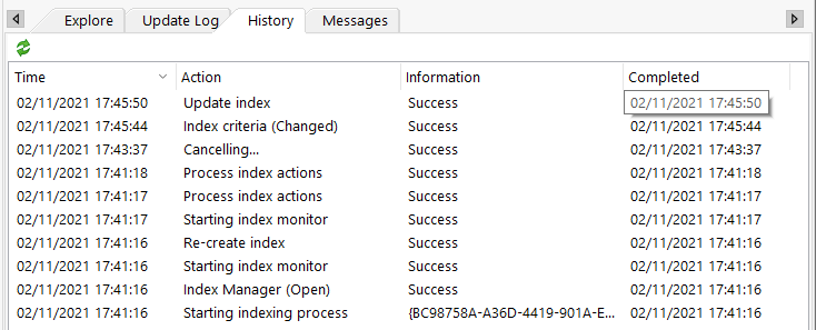 IndexHistoryTab
