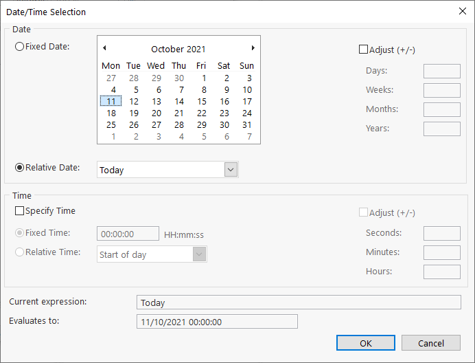 DateTimeTab