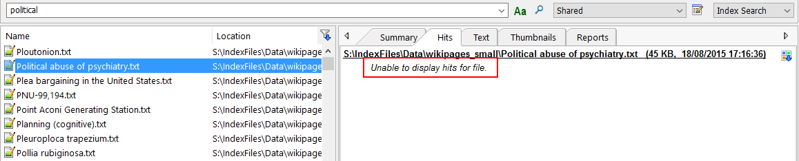 IndexSyncProblem
